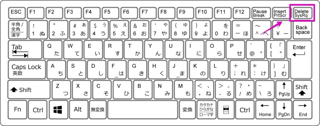 Windows 日本語キーボード